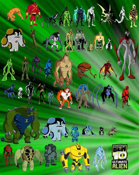 ben 10 aliens